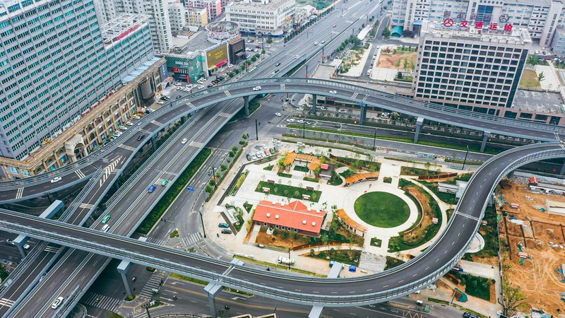 周山路與南昌路立交橋